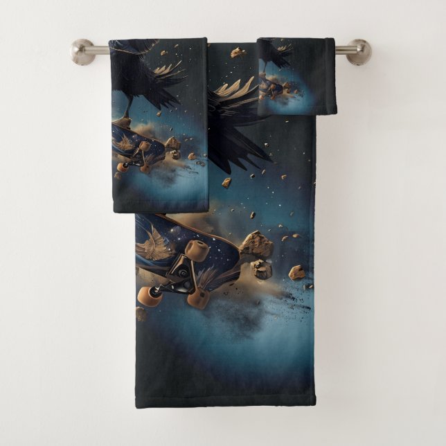 Alas de la libertad el cisne negro en el patinaje. (In situ)