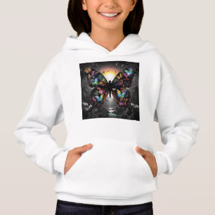 Alas de Mariposa de Fantasía Vibrante Jungla Atard
