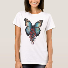 Alas de Mariposa & Hojas Coloridas – Camiseta Bási