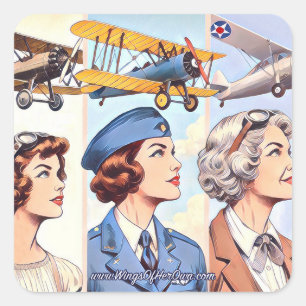 Alas de sus propios pegatinas