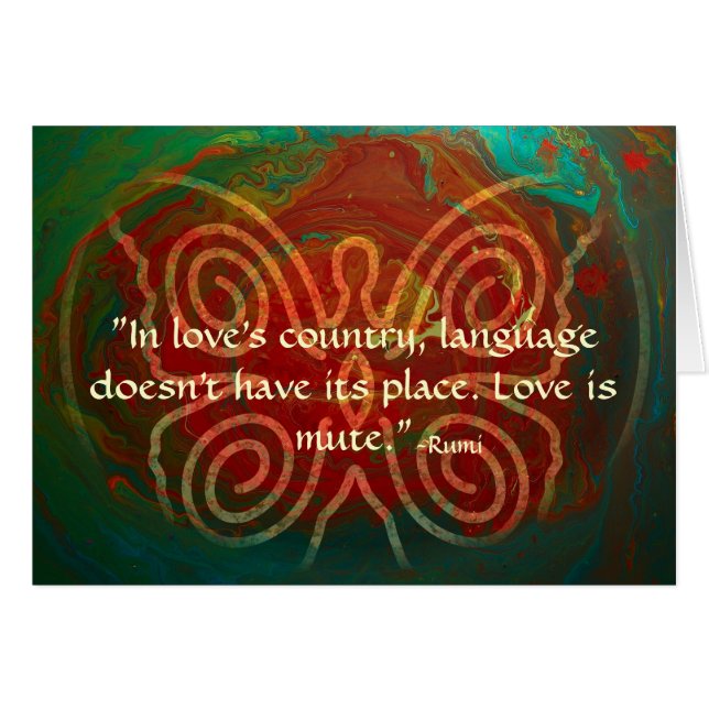 Alas del Amor-Rumi y del arte poético (Anverso (Horizontal))