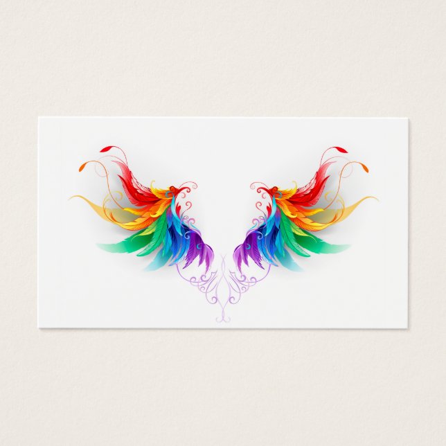 Alas del arco iris fluidas (Frente)