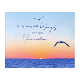 Alas del arte de la pared acrílica de la mañana