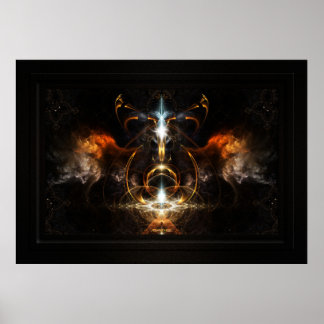 Alas del arte fractal de fuego de Xzendor7