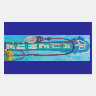 Alaska 4th Ave. Marquee Pegatina