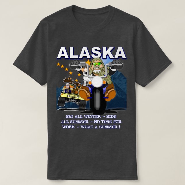 ALASKA - LA ÚLTIMA Camiseta FRONTERIZA (Diseño del anverso)