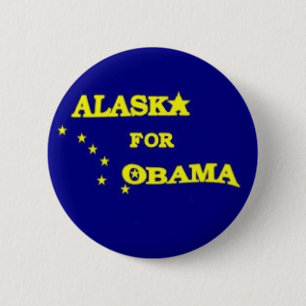 ALASKA PARA el botón de OBAMA