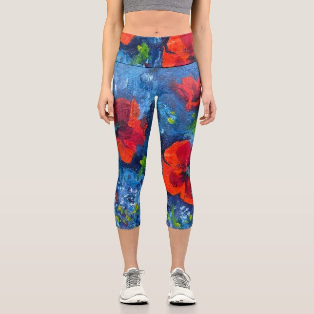 Alaskan Coppies Capri Leggings (Anverso)