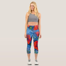 Alaskan Coppies Capri Leggings