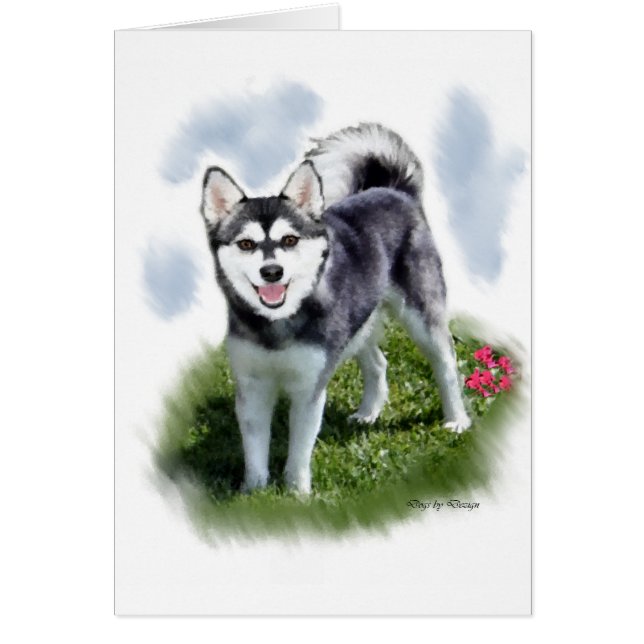 Alaskan Klee Kai Art (Frente)