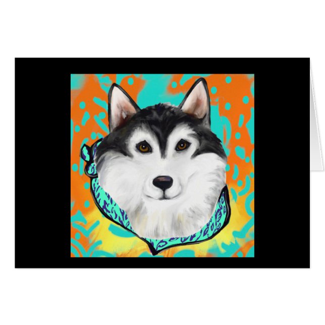 Alaskan Malamute (Anverso (Horizontal))