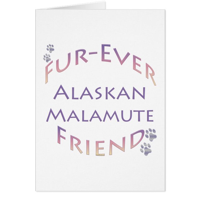 Alaskan Malamute Furever (Frente)