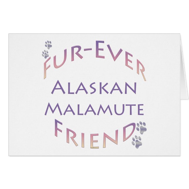 Alaskan Malamute Furever (Anverso (Horizontal))