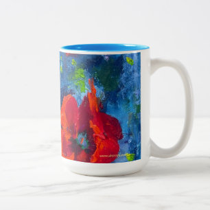 Alaskan Poppies taza de café