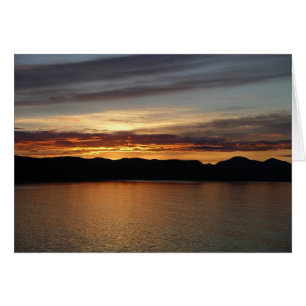 Alaskan Sunset II Hermosa Fotografía de Alaska