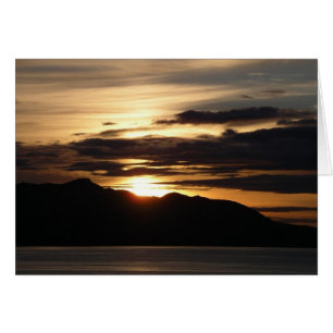 Alaskan Sunset III Hermosa Fotografía de Alaska