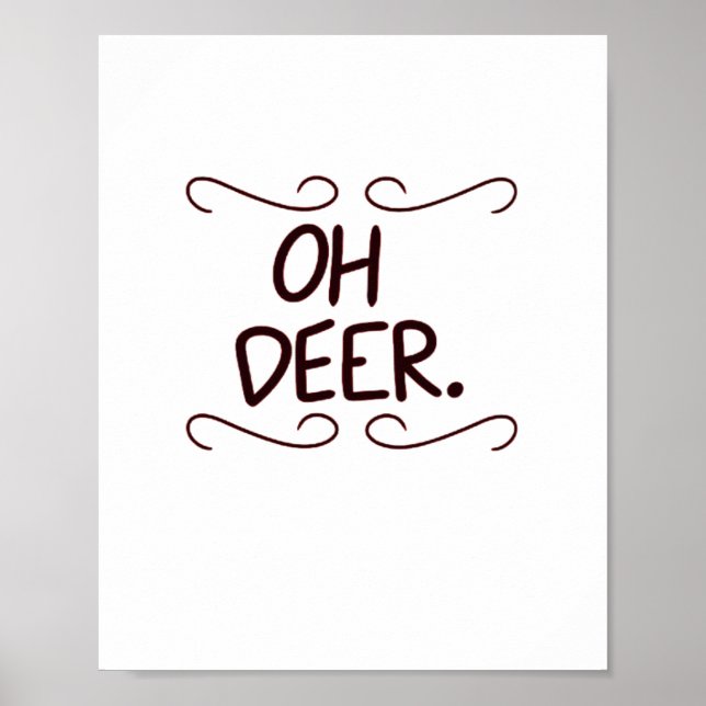 Alastor Oh Deer Diseño de Arte Creativo (Frente)