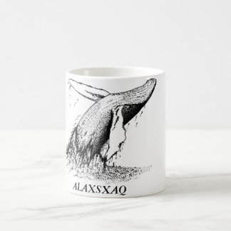ALAXSXAQ - Taza de café - gráfico de la ballena