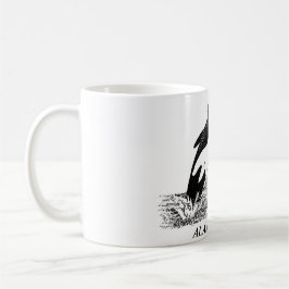 ALAXSXAQ - Taza de café - gráfico de la orca
