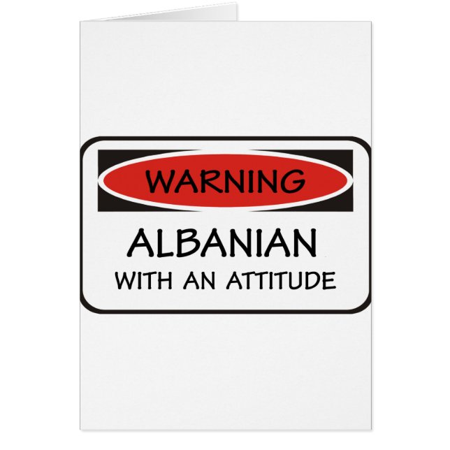 Albanés de la actitud (Frente)