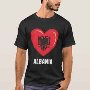 Albania Camisa de Bandera Albanesa