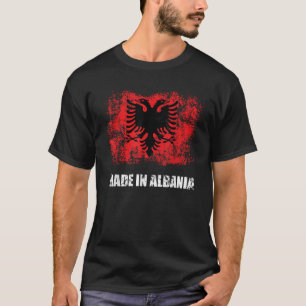 Albania Camiseta Albanesa De Águila Doble Cabecera
