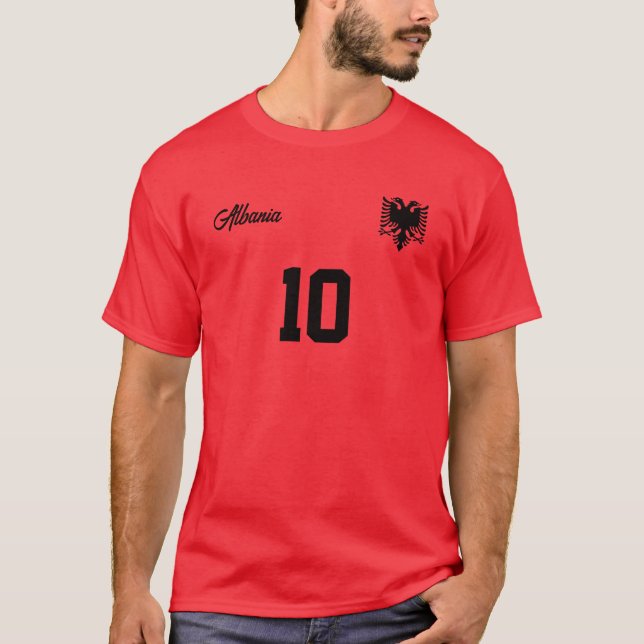 Albania: Selección personal de Jersey (Anverso)