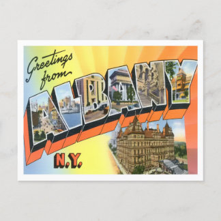 Albany, la postal de las grandes letras de Nueva Y