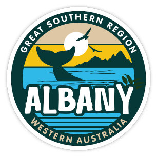 Albany, Pegatina de Australia Occidental