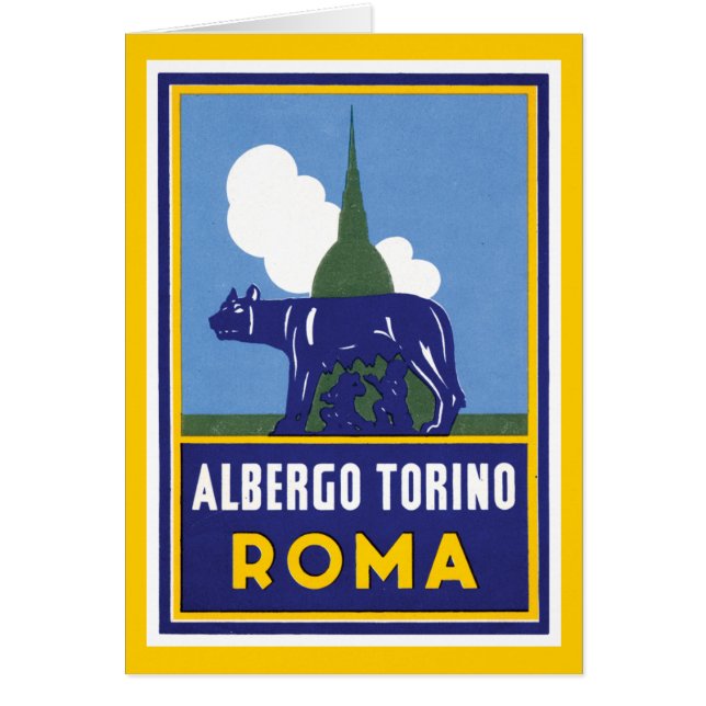 Albergo Torino Roma (Frente)