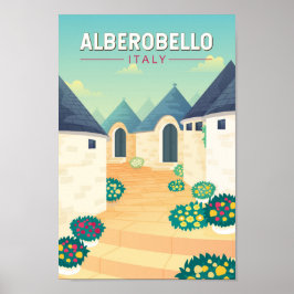 Alberobello Italia Viaje Arte Vintage