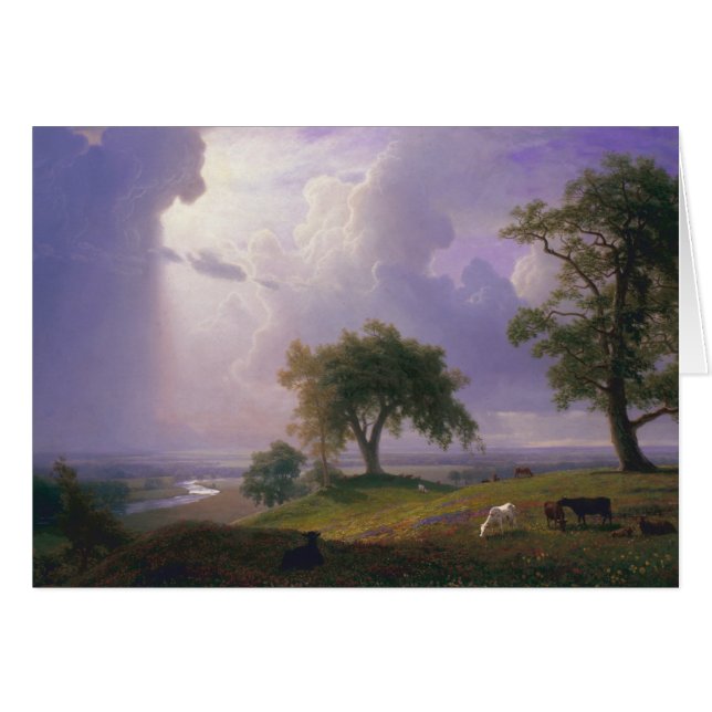 Albert Bierstadt - primavera de California (Anverso (Horizontal))
