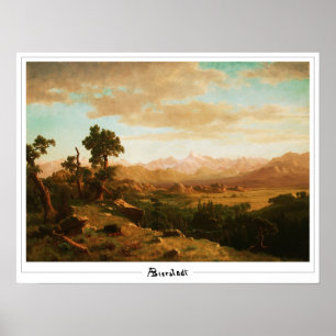 Albert Bierstadt Zedign Poster de Arte #14