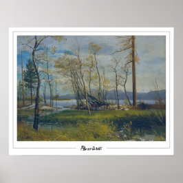 Albert Bierstadt Zedign Poster de arte #15