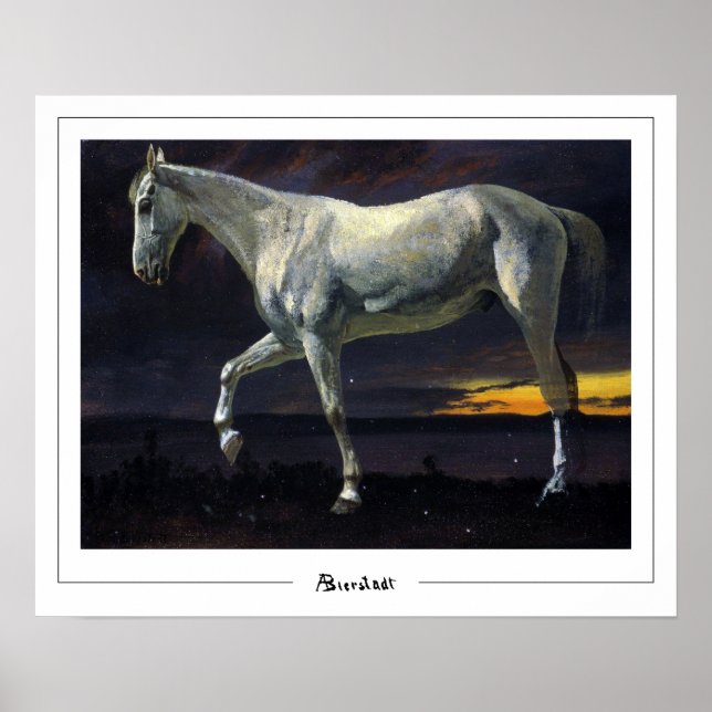 Albert Bierstadt Zedign Poster de Arte #19 (Frente)