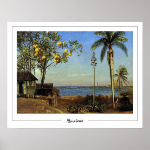 Albert Bierstadt Zedign Poster de arte #196