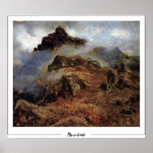 Albert Bierstadt Zedign Poster de arte #20