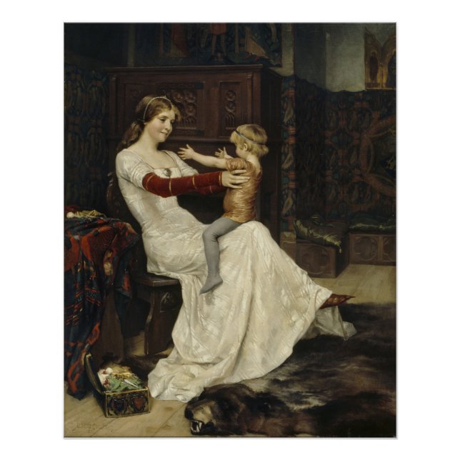 Albert Edelfelt Blanka CC0531 Poster perfecto (Anverso)