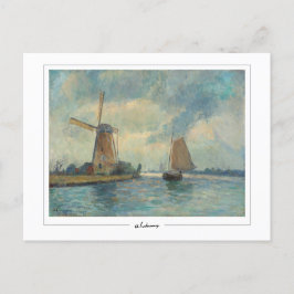 Albert Lebourg #177 - postal Bella Artes