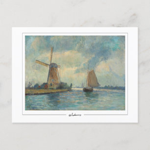 Albert Lebourg #177 - postal Bella Artes