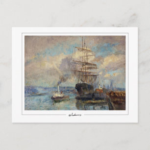 Albert Lebourg #188 - Tarjeta postal de arte fino