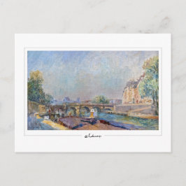Albert Lebourg #1 - Tarjeta postal de arte fino