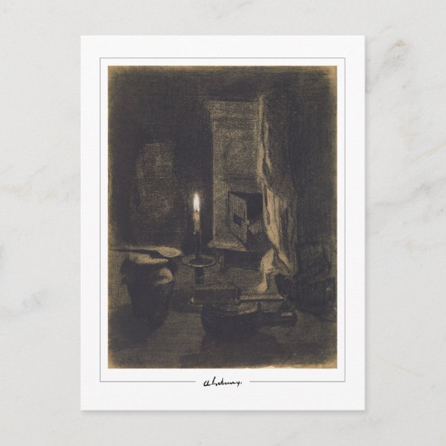 Albert Lebourg #56 - postal Bella Artes (Anverso)