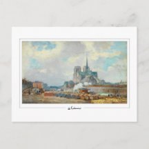 Albert Lebourg #6 - Tarjeta postal de arte fino