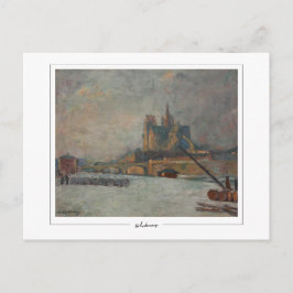 Albert Lebourg #76 - Tarjeta postal de arte fino