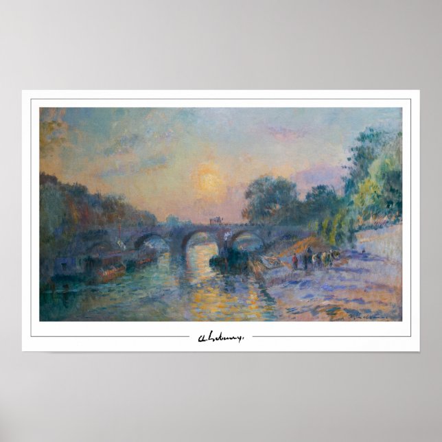 Albert Lebourg Zedign Poster de Arte #179 (Frente)