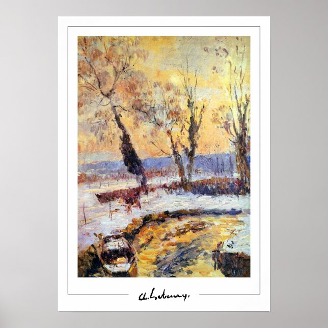 Albert Lebourg Zedign Poster de arte #3 (Frente)