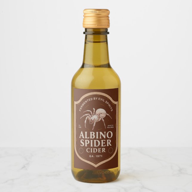 Albino Spider Cider (Anverso)