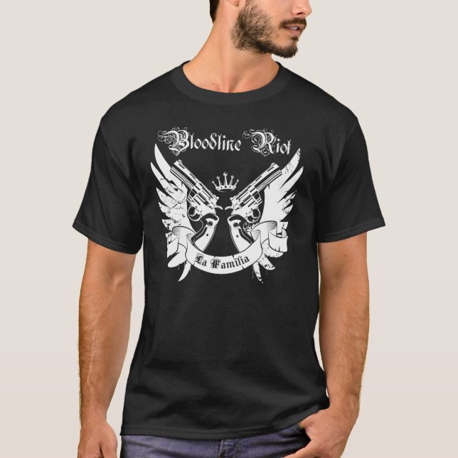 Alboroto del Bloodline - camiseta de Familia del (Anverso)