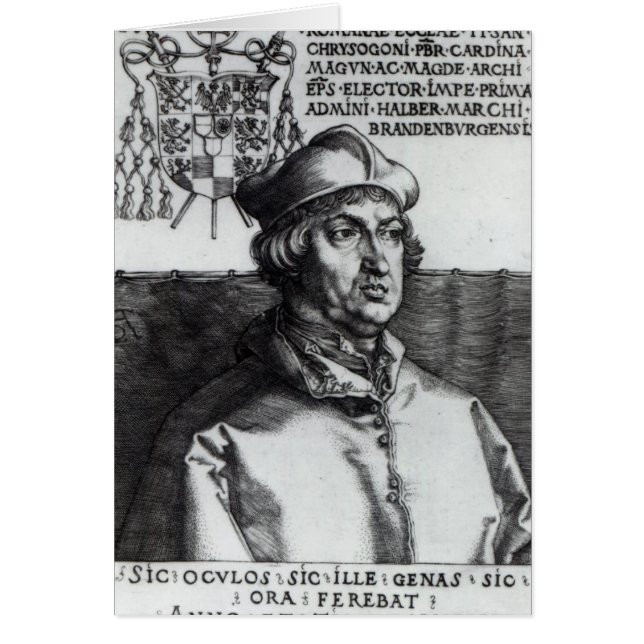 Albrecht de Brandeburgo, 1519 (Frente)